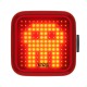 Мигалка задня Knog Blinder Skull Array Rear 100 Lumens, чорний
