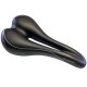 Седло Velo MTB Eagle O (VL-1475A), 264х139мм, 357 грамм, Gel, с отверстием, черное