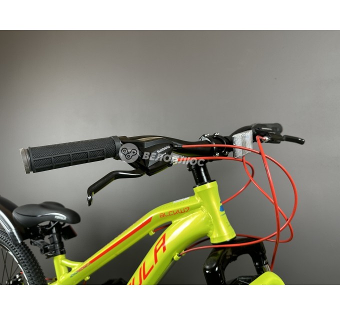 Велосипед AL 24" Formula BLACKWOOD 1.0 DD FR 2025 зелено-червоний