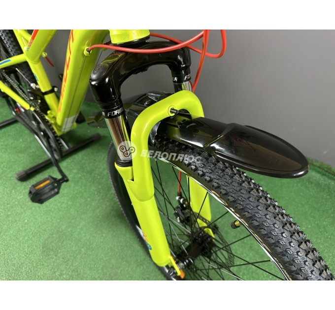 Велосипед AL 24" Formula BLACKWOOD 1.0 DD FR 2025 зелено-червоний