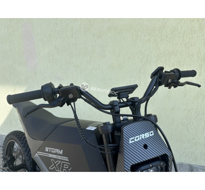 Велосипед ST 19"/17" Corso STORM E-2500 Neo 60V 27Ah 2500W 2026 чорний