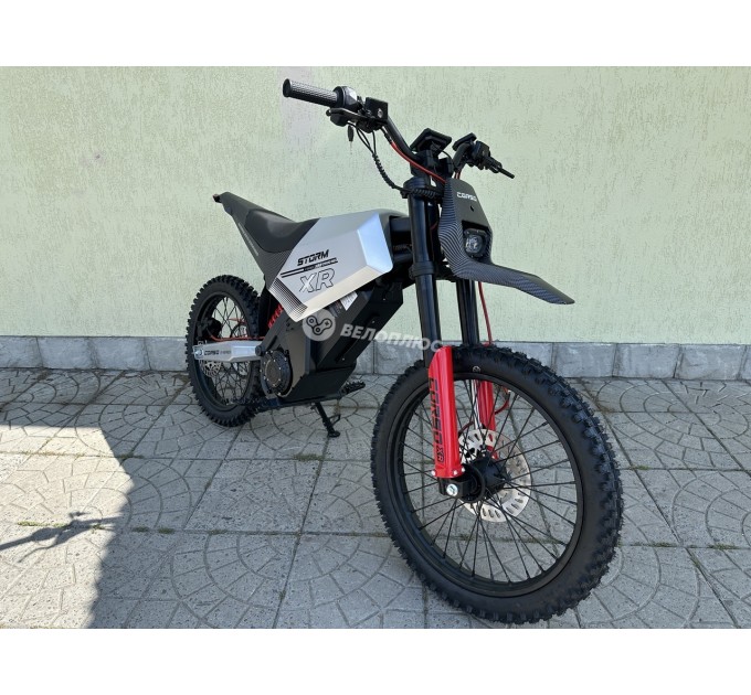 Велосипед ST 19"/17" Corso STORM E-2500 Neo 60V 27Ah 2500W 2026 чорно-червоний