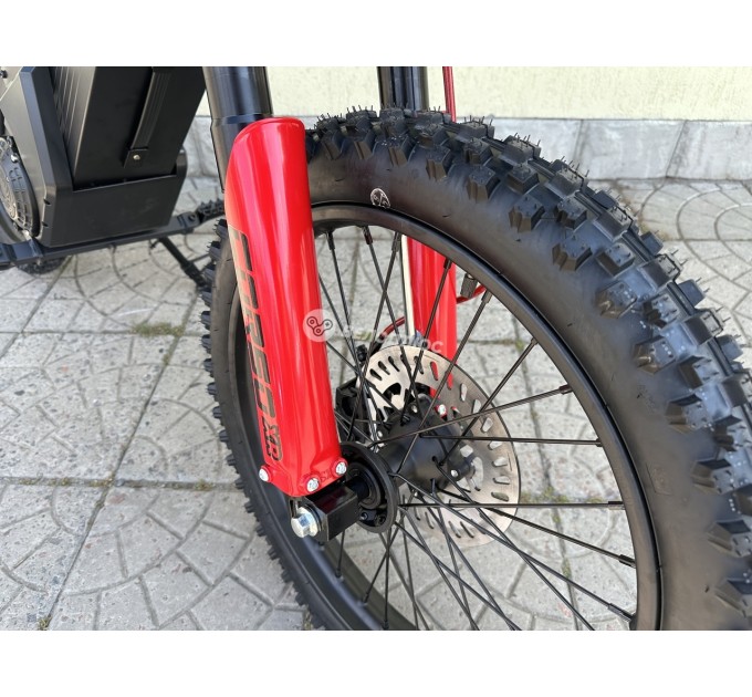 Велосипед ST 19"/17" Corso STORM E-2500 Neo 60V 27Ah 2500W 2026 чорно-червоний