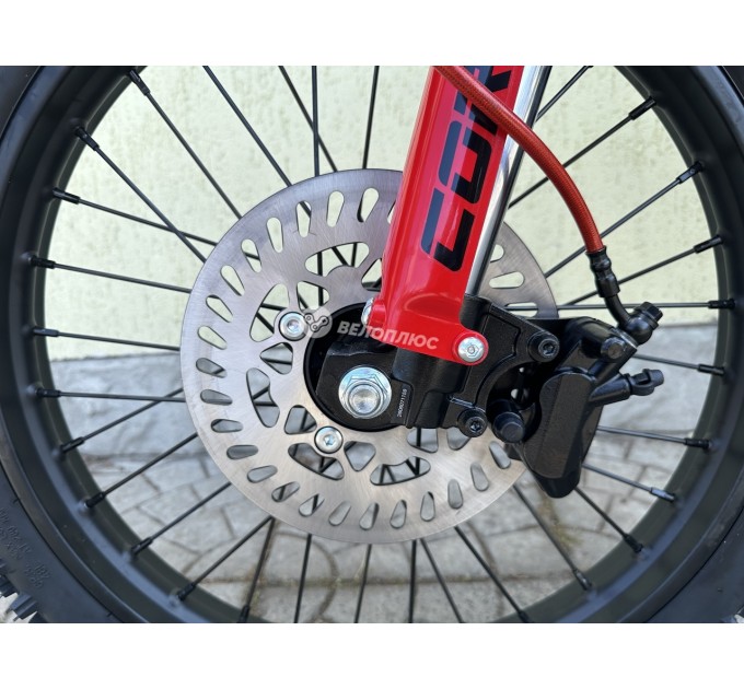 Велосипед ST 19"/17" Corso STORM E-2500 Neo 60V 27Ah 2500W 2026 чорно-червоний