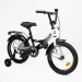 Велосипед ST 16" Corso MAXIS 2026 чорно-білий