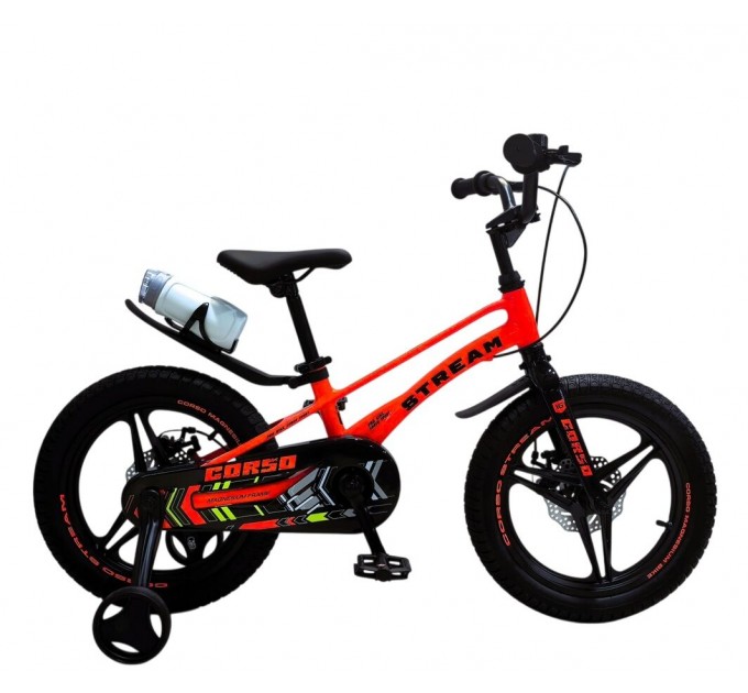 Велосипед MG 16" Corso STREAM 2026 помаранчево-червоний