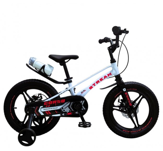 Велосипед MG 16" Corso STREAM 2026 біло-червоний