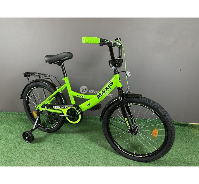 Велосипед ST 20" Corso MAXIS 2026 зелений