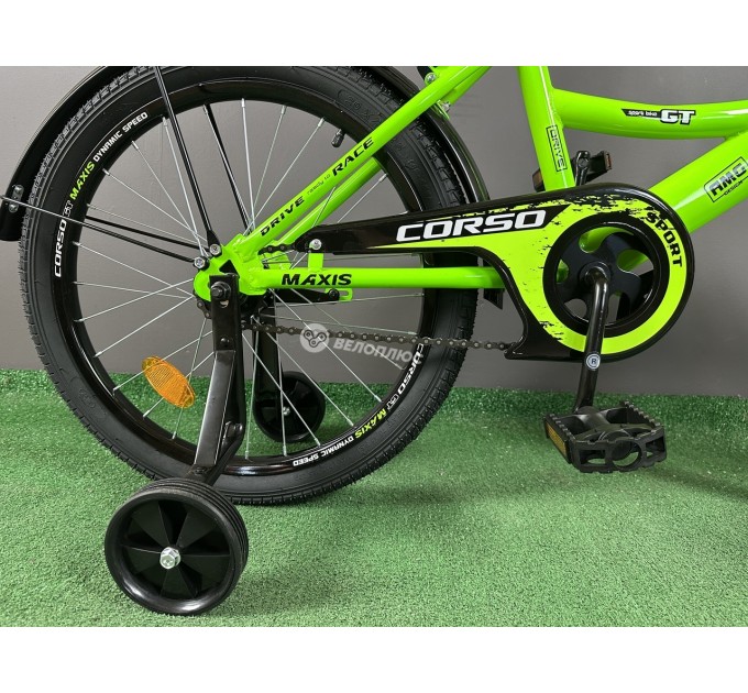 Велосипед ST 20" Corso MAXIS 2026 зелений