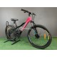 Велосипед ST 24" SPACE AURORA DD FR 2026 рожево-чорний