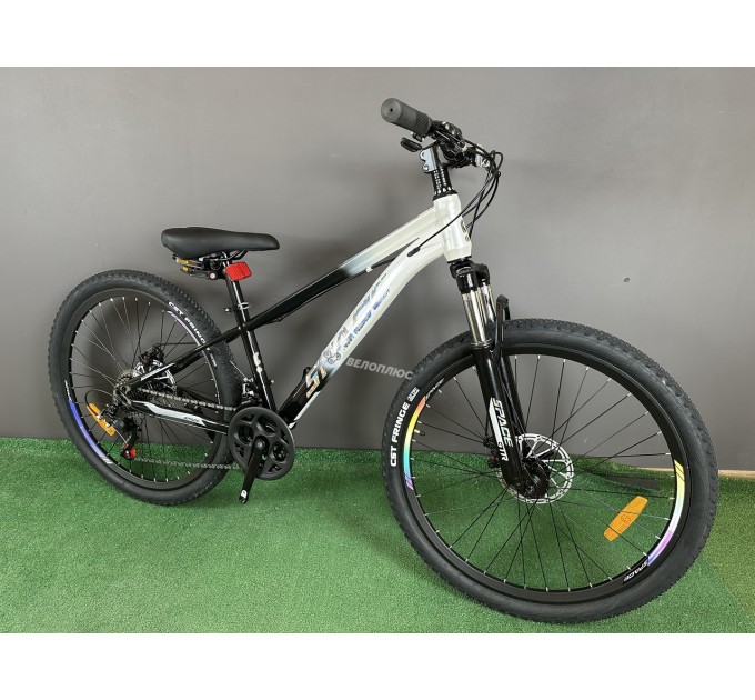 Велосипед ST 26" SPACE MARS DD FR 2026 чорний з білим