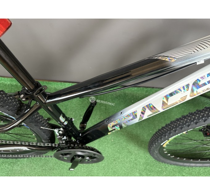 Велосипед ST 26" SPACE MARS DD FR 2026 чорний з білим