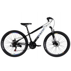 Велосипед ST 26" SPACE MARS DD FR 2026 чорний з білим