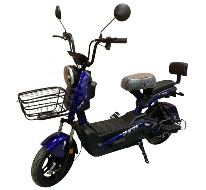 Велосипед 10" Corso Crafter 60V 20Ah 500W 2026 синій Велосипед 10" Corso Crafter 60V 20Ah 500W 2026 синій