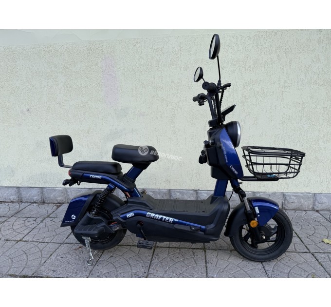 Велосипед 10" Corso Crafter 60V 20Ah 500W 2026 синій