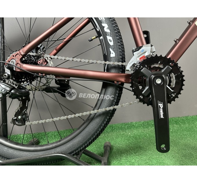 Велосипед 27.5" Kinetic VESTA 2026 Dark Red-Brown (mat)
