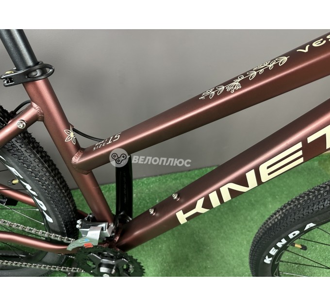 Велосипед 27.5" Kinetic VESTA 2026 Dark Red-Brown (mat)