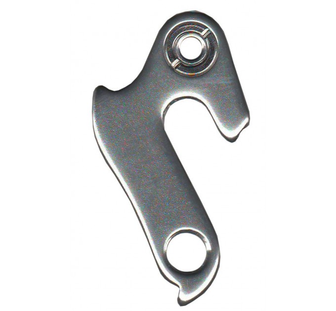 Крюк переключ. заднего X17 №08 алюм. серебристый