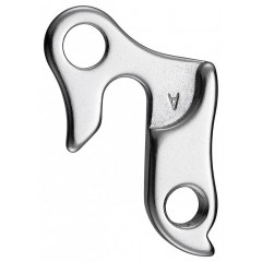 Крюк переключ. заднего X17 №16 алюм. серебристый