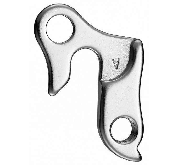 Крюк переключ. заднего X17 №16 алюм. серебристый