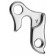 Крюк переключ. заднего X17 №16 алюм. серебристый