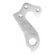 Крюк переключ. заднего X17 №21 алюм. серебристый фрезерованый