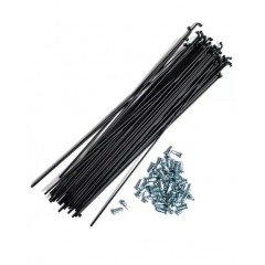 Спица X17 нержавейка, черная, 267мм, с латун. Ниппелем