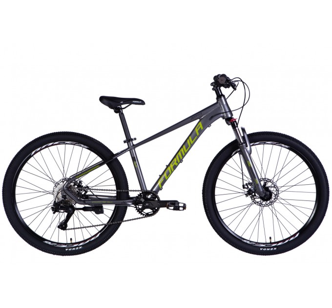 Велосипед AL 26" Formula ZEPHYR 3.0 DD CS 2026 сірий з зеленим