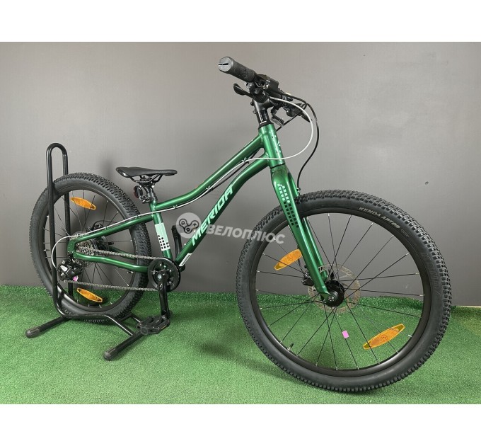 Велосипед 24" MERIDA MATTS J.24+ 2024 EVERGREEN(TURQUOISE/BLACK)