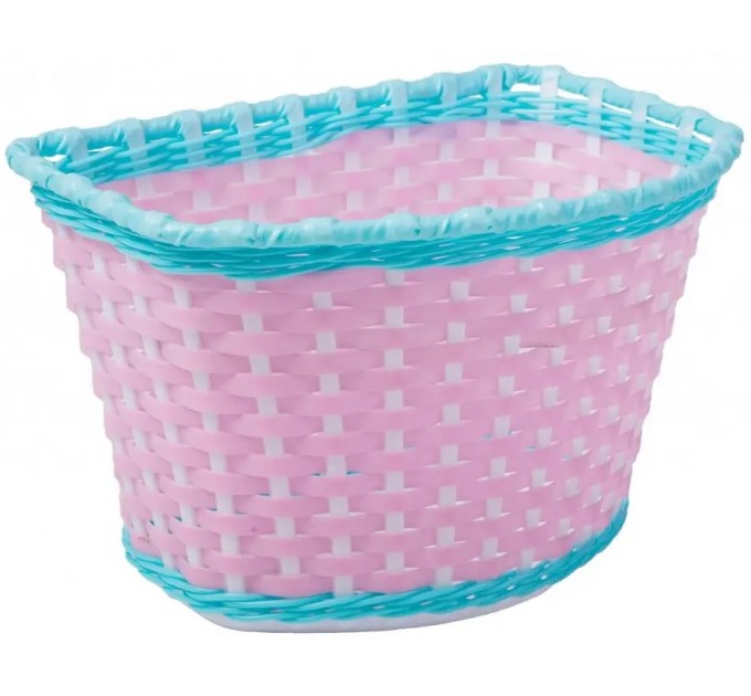 Кошик BRAVVOS FL-B521-01 Pl на кермо 200*270*170 мм рожевий