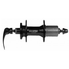 Втулка задня Novatec D762TSBT 32H 8/9/10 шв., касета, Пром Диск 6 болт., ексцентрик, чорна