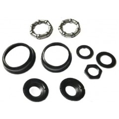 Каретка под цельнолитые шатуны, чашки как американка 51,5мм,  Подшипник: Пром , Резьба: R-15/16" * 2