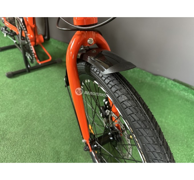 Велосипед AL 20" Dorozhnik ONYX DD CS 2025 помаранчевий
