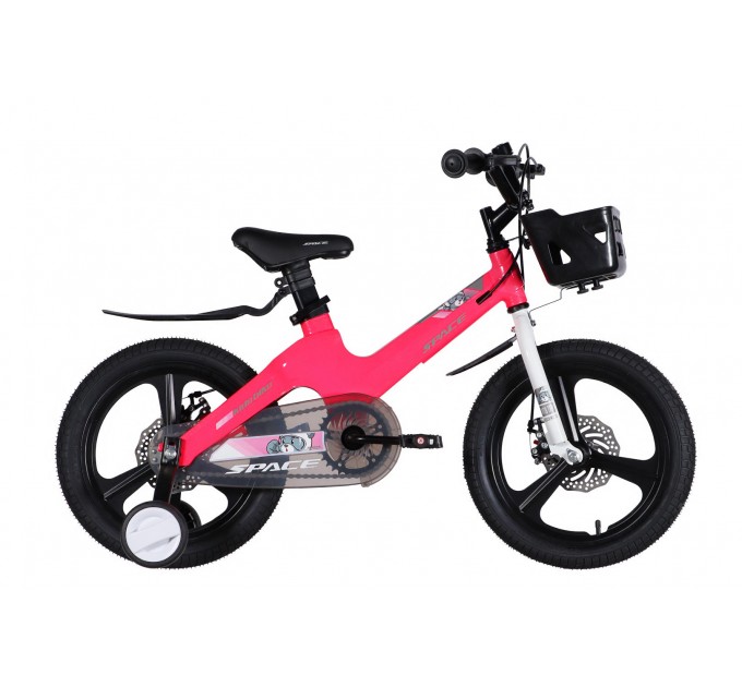 Велосипед MG 16" SPACE KID MOON DD 2026 рожевий Велосипед MG 16" SPACE KID MOON DD 2026 рожевий