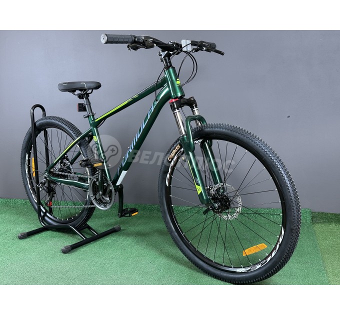 Велосипед AL 26" Formula MOTION DD FR 2025 зелено-сірий