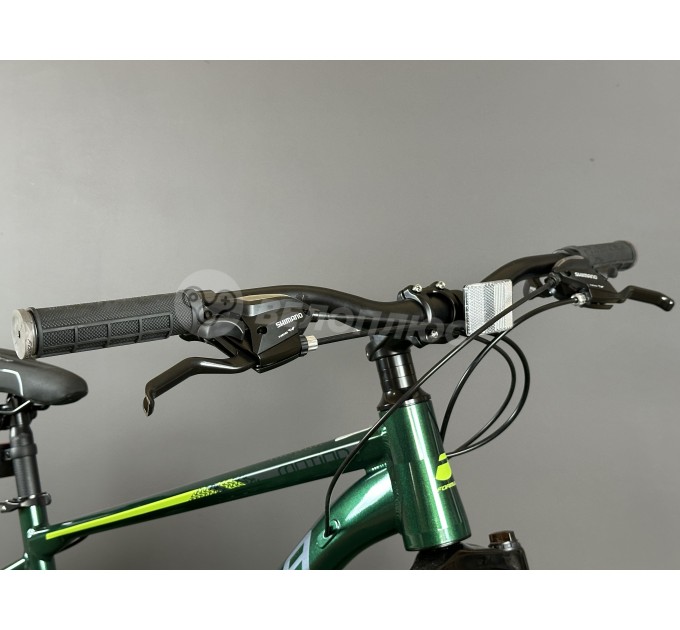 Велосипед AL 26" Formula MOTION DD FR 2025 зелено-сірий