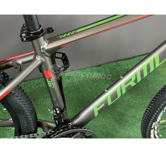 Велосипед AL 26" Formula MOTION DD FR 2025 сіро-червоний