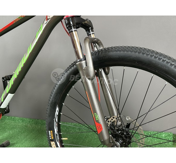 Велосипед AL 26" Formula MOTION DD FR 2025 сіро-червоний