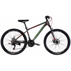 Велосипед AL 26" Formula MOTION DD FR 2025 серо-красный