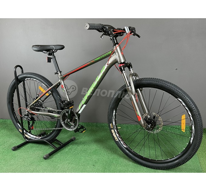 Велосипед AL 26" Formula MOTION DD FR 2025 сіро-червоний