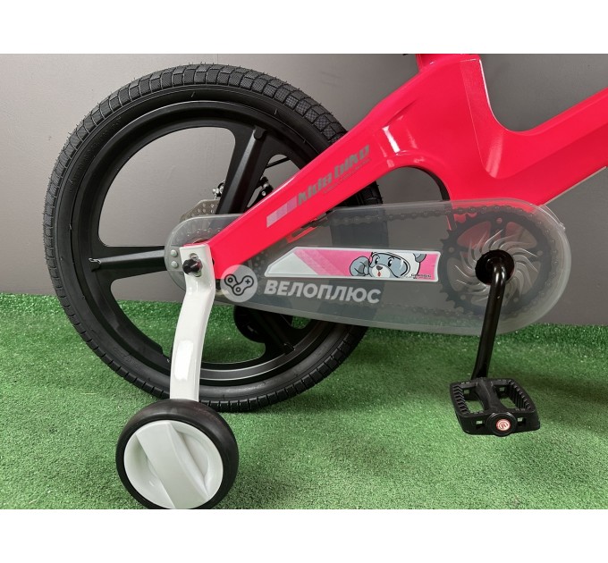 Велосипед MG 18" SPACE KID MOON DD 2026 рожевий