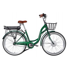 Велосипед ST 26" Dorozhnik eAQUAMARINE BH 36V 13Ah 500W 2026 зелений