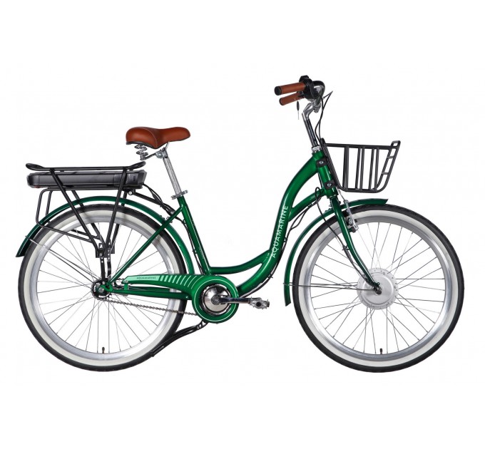 Велосипед ST 26" Dorozhnik eAQUAMARINE BH 36V 13Ah 500W 2026 зелений