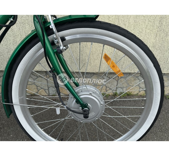 Велосипед ST 26" Dorozhnik eAQUAMARINE BH 36V 13Ah 500W 2026 зелений