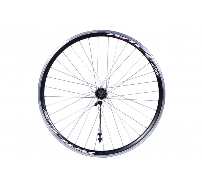 Колесо задн. VLT 26" AL 36H під V-brake WANGZHEN 201RBQ під тріскачку чорний пром. підш.