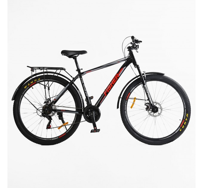 Велосипед ST 29" Corso Fisher 2025 чорний