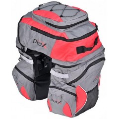 Сумка на багажник ProX Montana 605 60л, сіро-червона