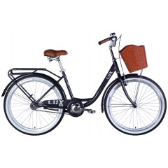 Велосипед ST 26" Dorozhnik LUX Velosteel 2026 темно-сірий