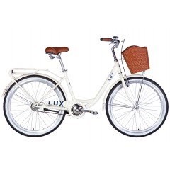 Велосипед ST 26" Dorozhnik LUX Velosteel 2026 слонова кістка