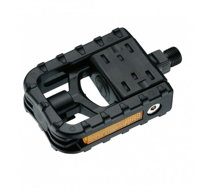 Педаль VP VP-F55 складаний, 9/16"х20Т, вісь Steel, корпус чорний Nylon